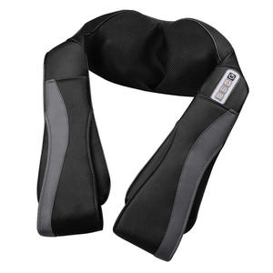 Masajeador de Cuello, Hombros y Cuerpo, Masaje Cervical de Columna Vertebral, Multifuncional, Sin Escobillas, con Función de Amasamiento, Compresa Caliente y Música - Product Image 1