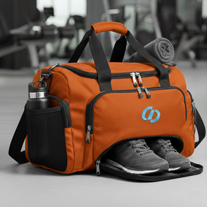 Sac de sport multifonctionnel avec compartiment à chaussures et poche pour bouteille d'eau, léger, grande capacité, écologique - Product Image 3