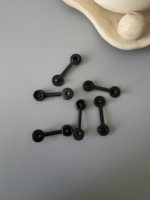 Étiquettes de vêtements noires personnalisées inviolables avec sceau de sécurité à usage unique, impression sérigraphique blanche sur tissu scintillant pour marques de vêtements