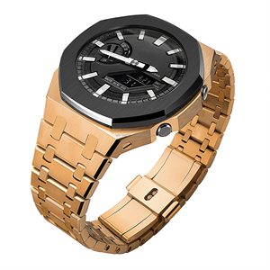 Kit de modification de 5e <span class=keywords><strong>g</strong></span>énération <span class=keywords><strong>Ga</strong></span> <span class=keywords><strong>2100</strong></span>, bracelet et boîtier de remplacement en acier inoxydable bleu 316L, montre <span class=keywords><strong>G</strong></span> Ga2100 <span class=keywords><strong>Shock</strong></span> - Product Image 5