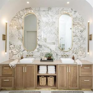 Mobile da <span class=keywords><strong>Bagno</strong></span> Classico in Legno Nero con Doppio <span class=keywords><strong>Lavabo</strong></span> e Specchi, da Terra con <span class=keywords><strong>Piano</strong></span> in Quarzo - Product Image 6