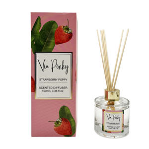 Set Diffusore di Aromi <span class=keywords><strong>con</strong></span> Bastoncini Profumati alla Lavanda, <span class=keywords><strong>Deodorante</strong></span> per Ambienti 100 ml <span class=keywords><strong>con</strong></span> <span class=keywords><strong>Oli</strong></span> <span class=keywords><strong>Essenziali</strong></span> per Camera da Letto e Ufficio - Product Image 6