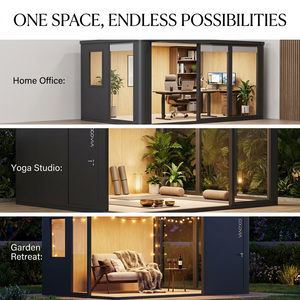Casa Modular <span class=keywords><strong>de</strong></span> Aluminio para Jardín, Sin Necesidad <span class=keywords><strong>de</strong></span> Grúa, Estudio Moderno para Patio Trasero, Pequeña Casa Modular, Contratista <span class=keywords><strong>de</strong></span> Construcción en EE. UU. - Product Image 4