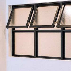 Fenêtres en aluminium ALUFRONT AS2047 conformes à la norme australienne, fenêtres en aluminium commerciales, fenêtres à auvent en aluminium, fenêtres à double <span class=keywords><strong>vitrage</strong></span> pour bâtiments - Product Image 1