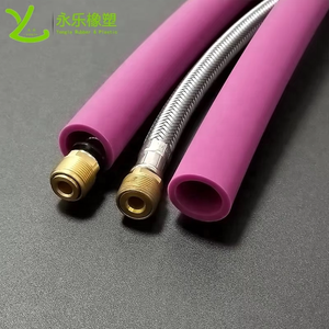 Custom buona resilienza tubi in Silicone Non polveroso superficie opaca viola tubo di gomma in Silicone per <span class=keywords><strong>rubinetto</strong></span> cucina - Product Image 6