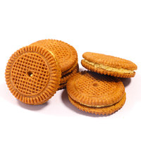 Biscuits personnalisés au sucre de Guangzhou en gros, biscuits sandwichs à la citrouille