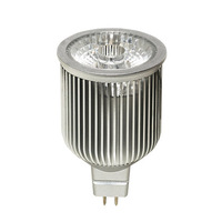 Sky Factory Ampoule LED de haute qualité en aluminium Mr16 Gu10 Spot COB 7W 85-265V AC 12V 50x90mm Dimmable 120V 230V