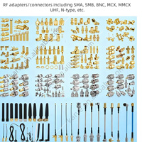 Connecteur BNC mâle G-karve BNC-J-3 à sertir et à souder pour câbles SYV50-3 RG58 RF (fréquence radio) en cuivre