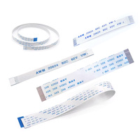 FFC/FPC Flat Cable Flexible Flex Cable 0.5mm/1.0mm 4/5/6/7/8P Pitch AWM 20624 80C 60V VW-1 FFC Cable