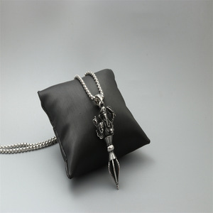 yunnique <b>Elephant</b> Head Diamond Pendant Necklace Stainless Steel Unisex <b>Gift</b> Jewelry - Product Image 3