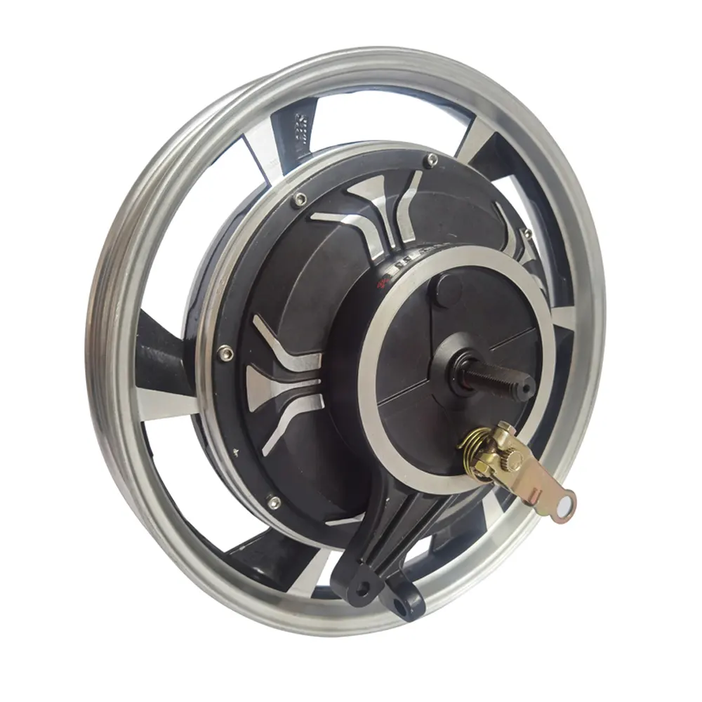 48V 1000W 1500W 16 Inch Drum Brake Brushless Gearless Front Rear Wheel Three Tricycle E Electric Bike Bicycle Hub Motor