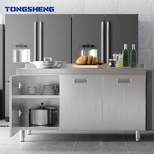 Portes Designs modernes Armoires de cuisine de luxe de bonne qualité Ensemble d'unités de prix d'usine Armoires de cuisine - Product Image 4