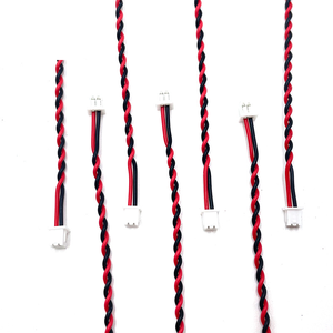 Mingyue Maßgefertigter Kabelbaum 2-polig Direktverkauf vom Hersteller Kundenspezifisches Beliebtes 1 Schwarz und 1 Rot Verdrilltes Paar-Kabelbaum - Product Image 3