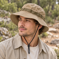DYMF Chapeau de surf Offre Spéciale avec sangle Chapeau de surf avec bord rigide Écran solaire d'été Extérieur Hommes Femmes
