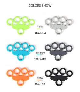 Dụng Cụ Bóp Tay Vật Lý Trị Liệu Dụng Cụ Căng Ngón Tay Vòng Cẳng Tay Dụng Cụ Bóp Bằng Silicon - Product Image 4