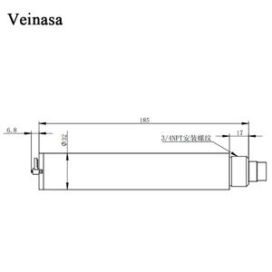Capteur de turbidité XS-ZD408-4-20mA, capteur de turbidité RS485, analyseur de qualité de l'eau, méthode de la lumière diffusée - Product Image 2