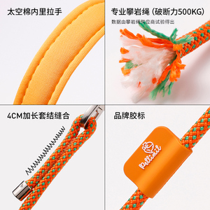 P-chain/P-rope <b>dog</b> <b>leash</b>/walking chain for small, medium, and large <b>dogs</b>, suitable for training, explosion-proof, knot-tying, - Product Image 3