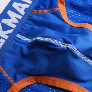 JOCKMAIL — Shorts de sport en maille et à séchage rapide pour <span class=keywords><strong>homme</strong></span>, sous-vêtement de <span class=keywords><strong>grande</strong></span> <span class=keywords><strong>taille</strong></span>, short de jogging et de natation, à <span class=keywords><strong>taille</strong></span> basse, à la mode - Product Image 4