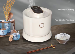 Cuiseur à <span class=keywords><strong>riz</strong></span> électrique 3L avec pot intérieur en acier Cuisine saine multifonctionnelle pour la cuisine Dessugar <span class=keywords><strong>Type</strong></span> de tambour polyvalent - Product Image 2
