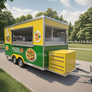 2025 Coffee Deep Fryer Cart Australia Truck Manufacture <b>Mobile</b> Food Trailer with <b>Kitchen</b> Cooking Equipment - Product Image 3