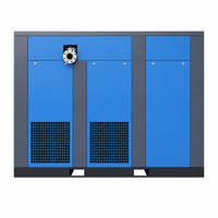 Compresseur d'air industriel à vis à vitesse fixe sur mesure OEM ODM Airstone 185KW 250HP 7-12Bar Prix de gros usine