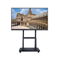 Tableau blanc interactif HONGNUO 75 pouces grand format avec écran tactile pour réunions hybrides et équipes à distance, OEM