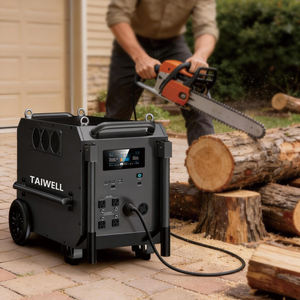 Station d'alimentation portable 7200W 9700Wh avec batterie LiFePO4, charge solaire, système de stockage d'énergie, fabricant - Product Image 1