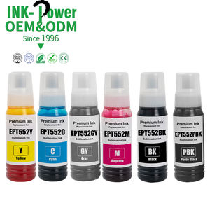 INK-POWER EPT552 <span class=keywords><strong>Encre</strong></span> de recharge compatible de qualité supérieure pour imprimante <span class=keywords><strong>Epson</strong></span> <span class=keywords><strong>Ecotank</strong></span> <span class=keywords><strong>ET</strong></span>-8500 <span class=keywords><strong>ET</strong></span>-<span class=keywords><strong>8550</strong></span> - Product Image 1