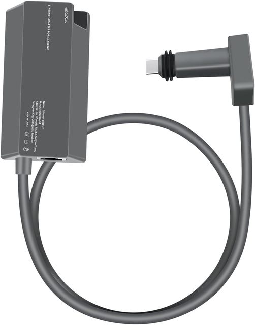 Starlink V2 Ethernet Adapter Kit Compatible with Gen 2 Satellite Internet RJ45 WiFi Router Connection PVC Jacket Data Cables