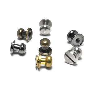 Ốc vít Chicago vít kim loại M3 phẳng rãnh đầu đen ràng buộc bài Chicago vít - Product Image 2