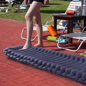 40D nylon <span class=keywords><strong>Camping</strong></span> ultraligero colchón de aire al aire libre más ligero tpu luz peso de <span class=keywords><strong>la</strong></span> bomba de mano almohadilla para dormir - Product Image 4