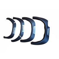 Accessoires d'extension d'ailes de voiture tout-terrain pour Toyota Hilux Revo 16-21, kits d'extension d'ailes 4x4