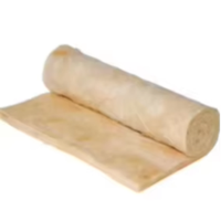 Couverture en laine de verre brun bio-sourcée et sans formaldéhyde et isolant en fibre de verre pour l'isolation des maisons et des appartements