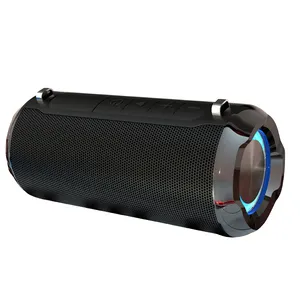 Haut-parleur BT Led RGB Light Mini haut-parleur Bluetooth portable pour la promotion vente chaude Camping en plein air BOOMBOX