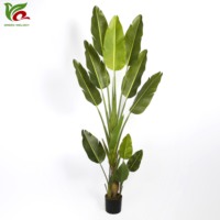 Plante artificielle en pot de verdure artificielle de 2.1m pour la décoration intérieure du bureau à domicile