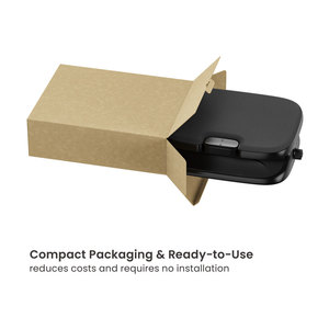 <span class=keywords><strong>Repose</strong></span>-pieds ergonomique en plastique <span class=keywords><strong>noir</strong></span> sous le bureau, réglable en hauteur, avec coussin moelleux - Product Image 6