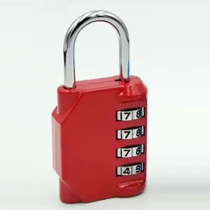 Candado de seguridad antirrobo con logotipo personalizado resistente al agua, candado con contraseña de 4 dígitos, gimnasio, hotel, apartamento, aleación de Zinc pulida - Product Image 2