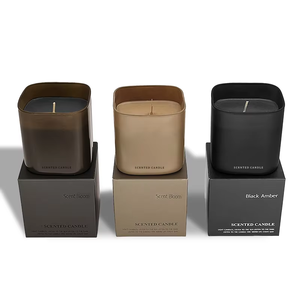 Boîte cadeau <span class=keywords><strong>de</strong></span> luxe avec logo personnalisé, pot en verre, bougies parfumées non toxiques en <span class=keywords><strong>cire</strong></span> <span class=keywords><strong>de</strong></span> <span class=keywords><strong>soja</strong></span> naturelle, <span class=keywords><strong>cire</strong></span> d'abeille, <span class=keywords><strong>cire</strong></span> <span class=keywords><strong>de</strong></span> paraffine, <span class=keywords><strong>cire</strong></span> en gel - Product Image 6