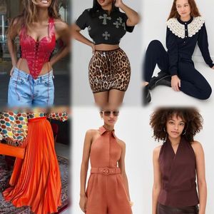 Ropa de Mujer al por Mayor, Vestidos, Blusas, Pantalones y Faldas de Segunda Mano Surtidos, Marcas Variadas, Inventario de Artículos de Liquidación - Product Image 4