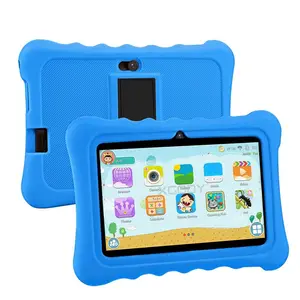 7-дюймовый детский Обучающий планшет, компьютерное обучающее программное обеспечение Android, оптовая продажа HD-планшет WiFi Q88