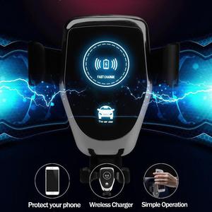 Support de téléphone de <span class=keywords><strong>voiture</strong></span> sans fil de haute qualité pour <span class=keywords><strong>iPhone</strong></span> 12 11 Pro XS Max X, charge rapide, support de téléphone de <span class=keywords><strong>voiture</strong></span> - Product Image 4