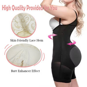 Venta caliente faja <span class=keywords><strong>colombiana</strong></span> 4 gancho Faha Colombianas Postparto mujeres Body Shaper ropa de alta compresión Butt Lifting Shapewear - Product Image 2