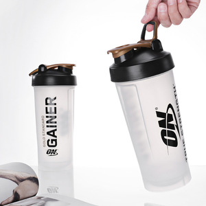 Botella Deportiva de Plástico de 400ml/600ml, Libre de BPA, con Logotipo Personalizado, Portátil, a Prueba de Fugas, para Batidos de Proteínas - Product Image 5