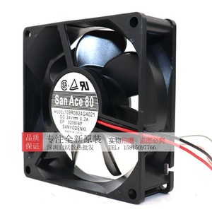 ซันโยพัดลมระบายความร้อน 80 มม. 24V 0.2A 80x80x25 มม. สำหรับเคสคอมพิวเตอร์อินเวอร์เตอร์ - Product Image 5