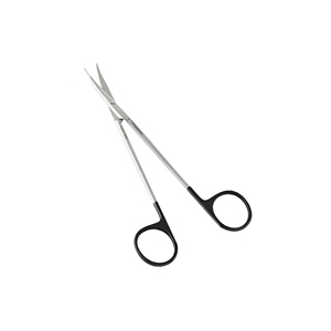Ciseaux de dissection Reynolds courbés à bout arrondi et tranchant, 6-7 pouces, en acier inoxydable, instruments chirurgicaux, fournisseur en gros - Product Image 1