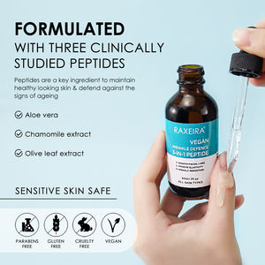 Offre Spéciale 3-en-1 Peptide Anti-rides Sérum Visage Raffermissant Rajeunissant Blanchiment De La Peau Produits De Beauté Sérum Anti-âge - Product Image 5