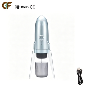 Cafetera Espresso Portátil con Calentamiento Automático y Soporte, Máquina Económica de Viaje, DISEÑO COMPACTO, Ahorra Espacio y es Portátil - Product Image 1