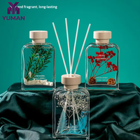 Diffuseur de parfum artisanal sans alcool de 100 ml, série Eternal Flower, avec parfum longue durée, pour un cadeau de la Saint-Valentin