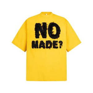 เสื้อยืดโอเวอร์ไซส์สไตล์สตรีทแวร์ ผ้าถักนิตติ้งจากเส้นใยฝ้ายริงสปัน 180gsm ปักโลโก้แบบนูน 3 มิติ ลายตัวอักษร ระบายอากาศได้ดี - Product Image 6