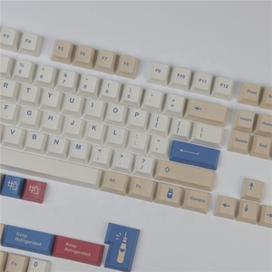 Teclado Mecánico Personalizado, Teclas Soyamilk GMK, Perfil Cherry, Juego de 141 Teclas con Tecla Shift 1U 2U 1.75U, <span class=keywords><strong>GK61</strong></span> GK64 - Product Image 4